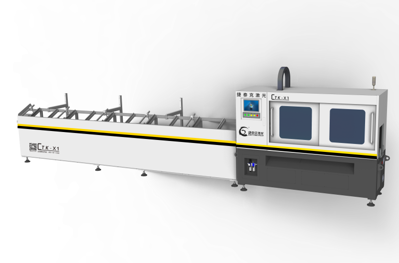 捷泰克圓管純切斷激光切管機